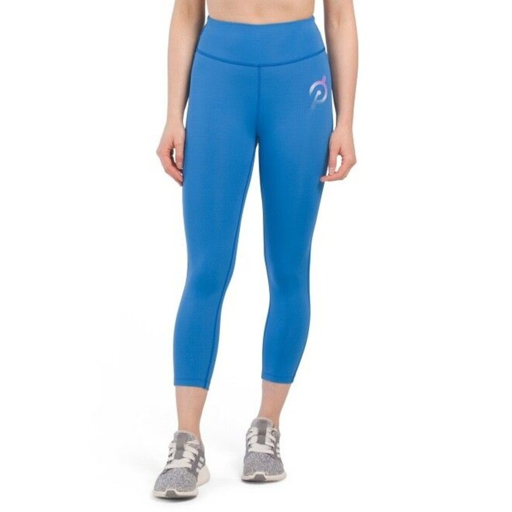 Peloton 7/8 Legging, Move Capri, Small, Blue, Spin, New! Retail $78